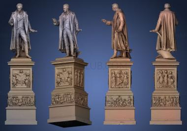 3D model Albrecht Thaer (STL)